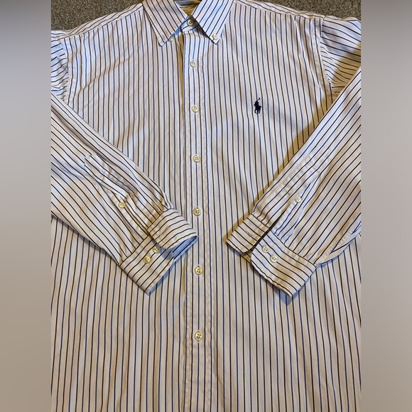 Men’s Ralph Lauren Yarmouth 100% cotton dress shirt. 32/33 Neck-15.5 - Picture 3 of 8